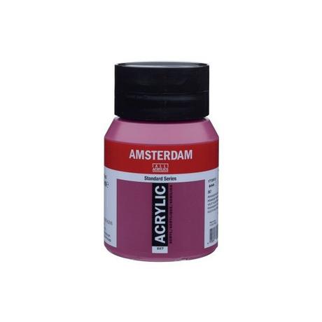 Talens TALENS Acrylfarbe Amsterdam 500ml 17725672 permanent rot violett  