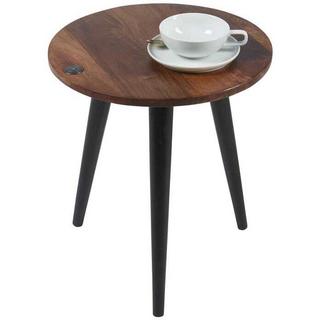 mutoni Table d&#039;appoint Piccard ronde 40 foncé  