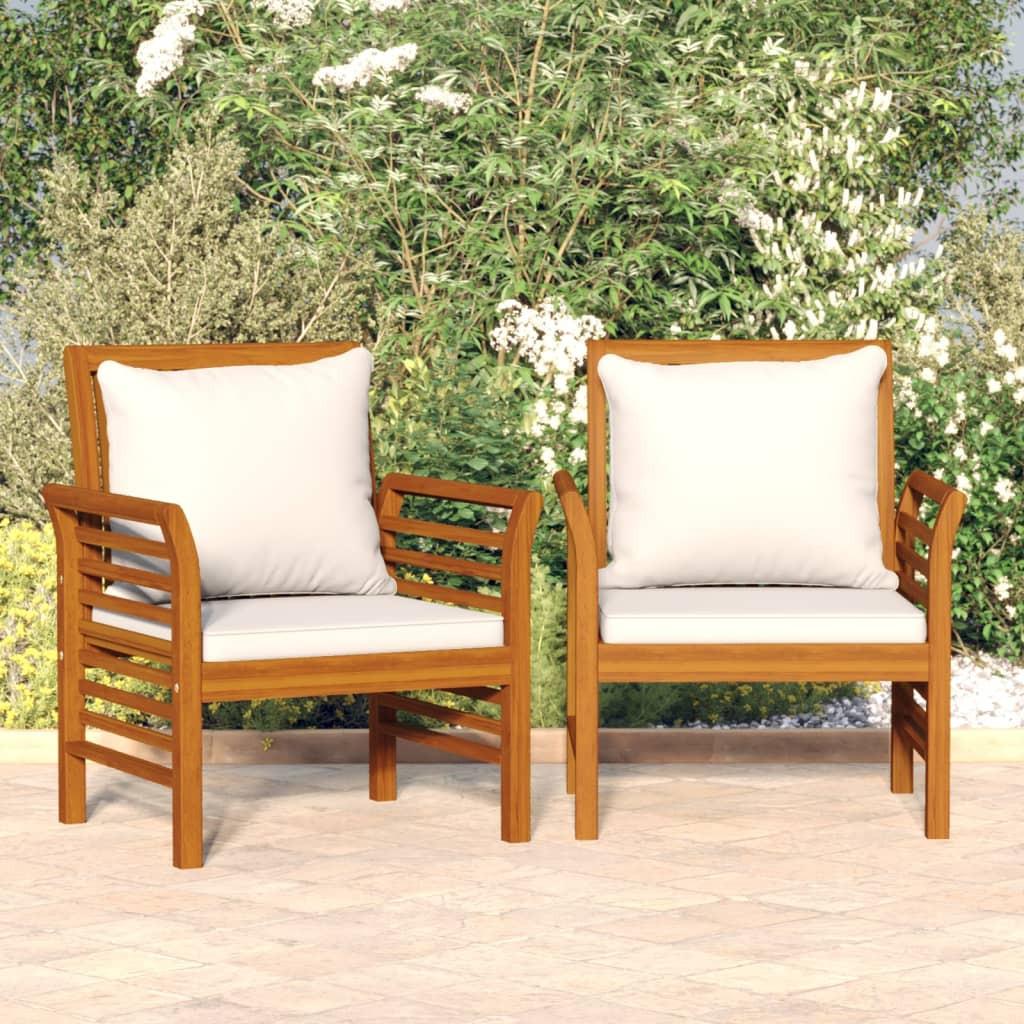 VidaXL Chaise de canapé bois d'acacia  