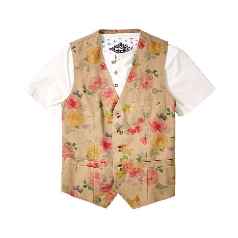 Joe Browns Limited Edition Watercolour Floral Weste  