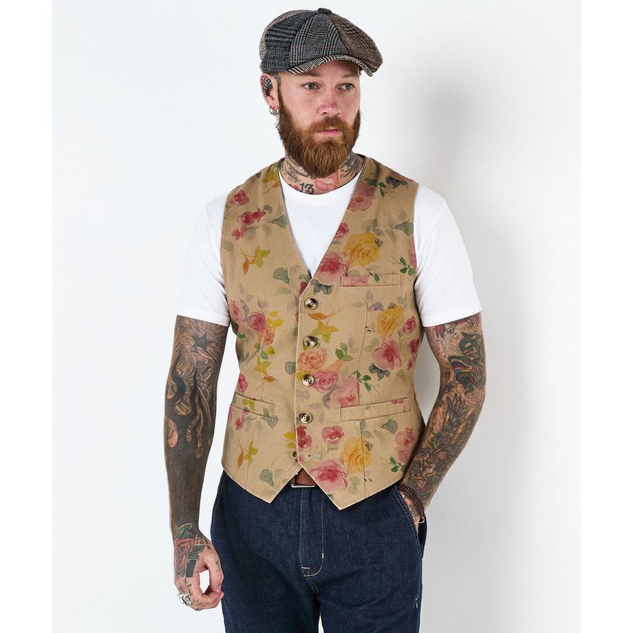 LIMITED EDITION Watercolour Floral Weste