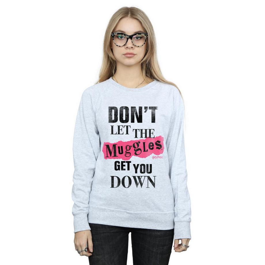Harry Potter Muggles Felpa Stampata  