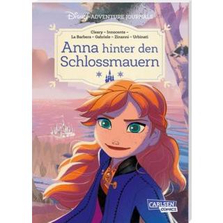 Disney Adventure Journals: Anna hinter den Schlossmauern Cleary, Rhona; Disney, Walt; Walther-Kotzé, Stefanie (Übersetzung) Couverture rigide 