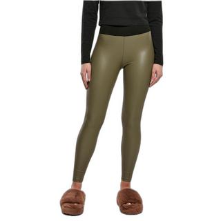 URBAN CLASSICS High Waist Kunstleder Leggings  