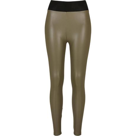 URBAN CLASSICS High Waist Kunstleder Leggings  