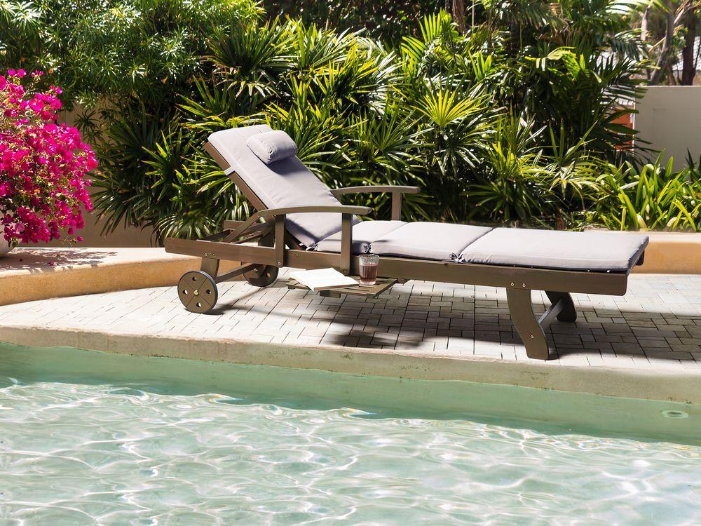 Beliani Cuscino per sdraio en Poliestere Scandinavo TOSCANA/JAVA/AMANTEA PREMIUM  