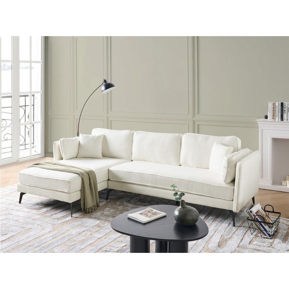 Beliani Canapé d\'angle en Bouclé Moderne ALTAN  