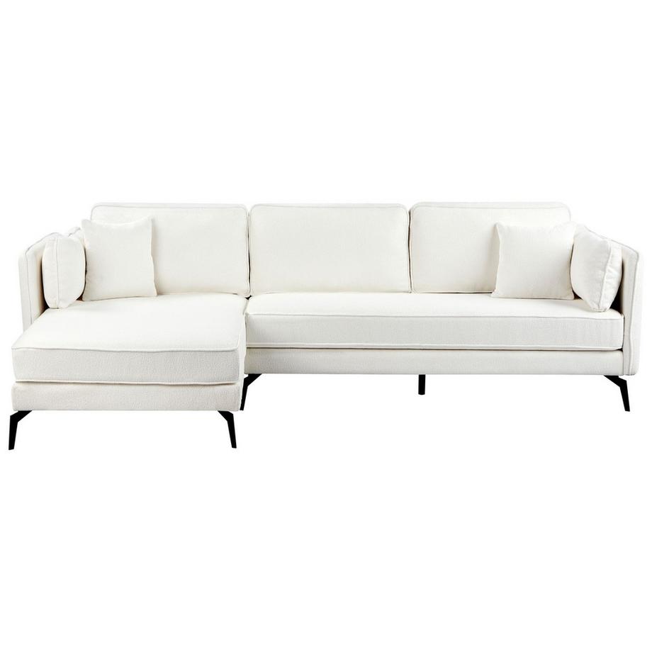 Beliani Canapé d\'angle en Bouclé Moderne ALTAN  