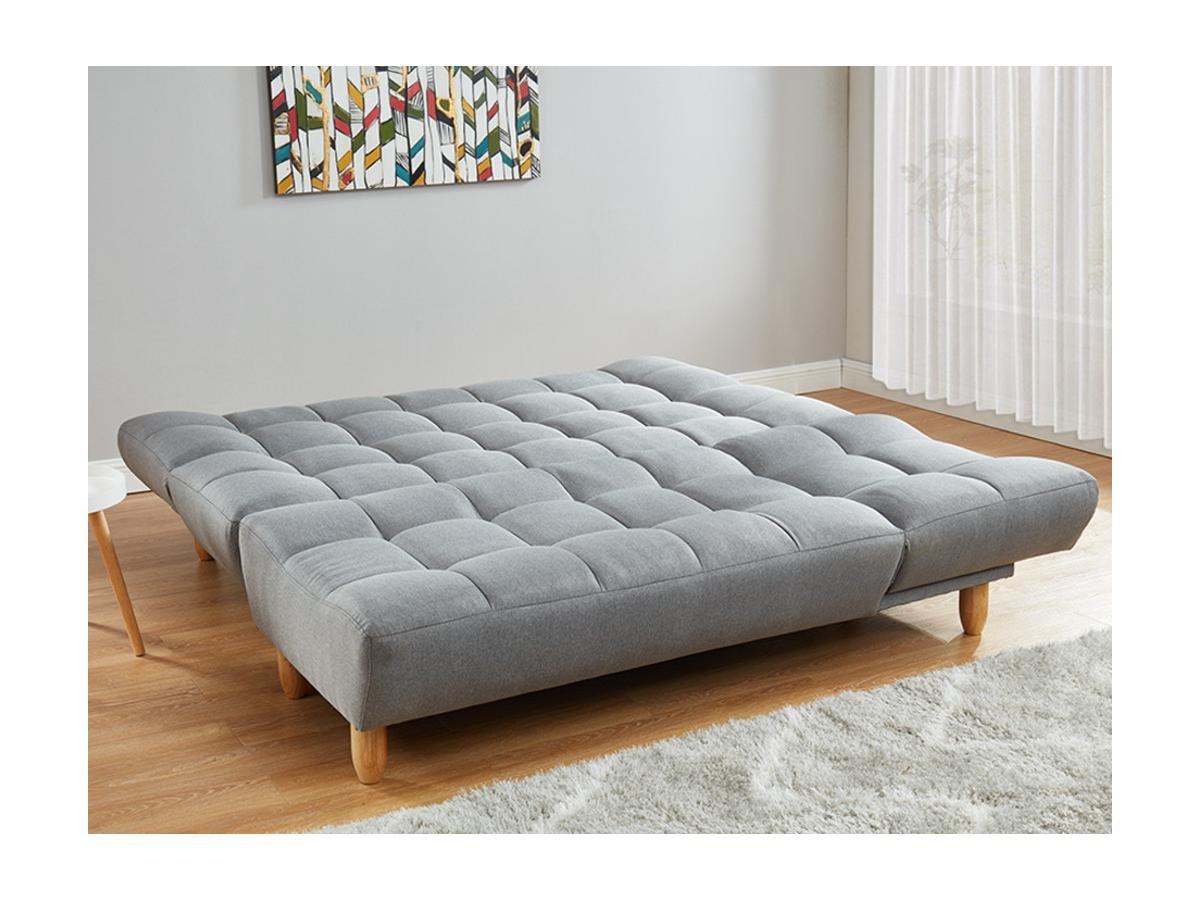 Vente-unique Modulierbares Schlafsofa Klappsofa Stoff ESTEBAN  