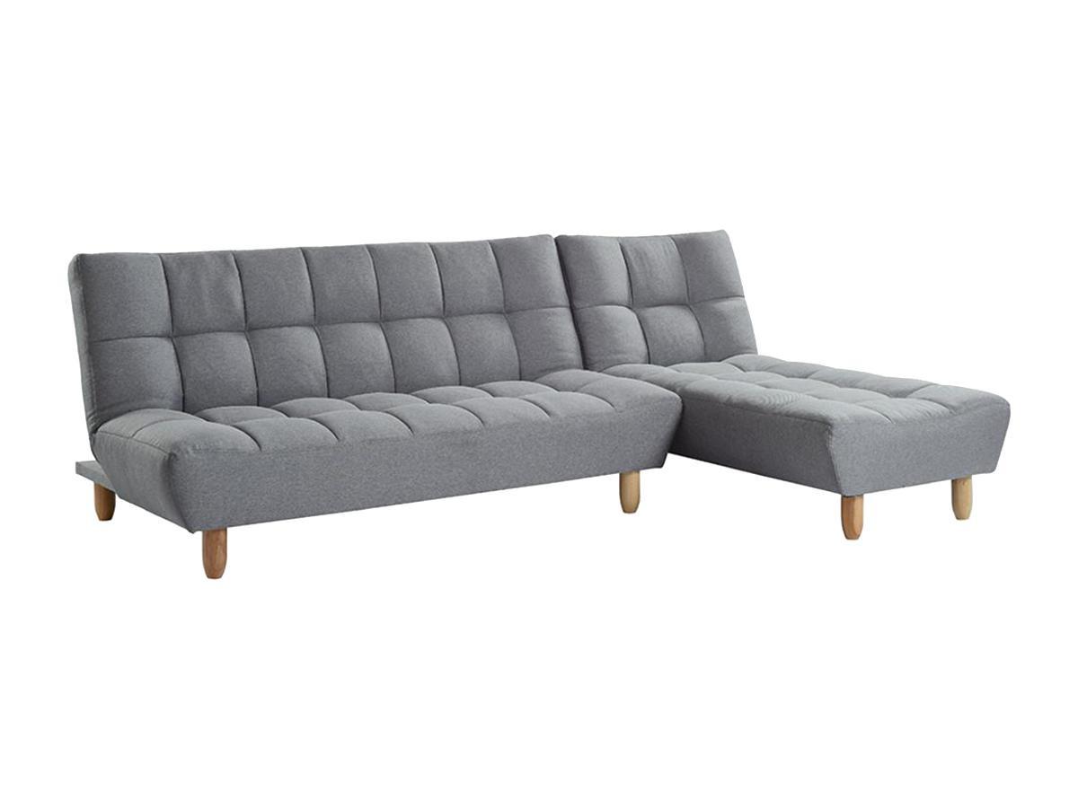 Vente-unique Modulierbares Schlafsofa Klappsofa Stoff ESTEBAN  