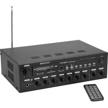 CPZ-120P ELA Amplificatore PA 120 W 4 canali 4 zone