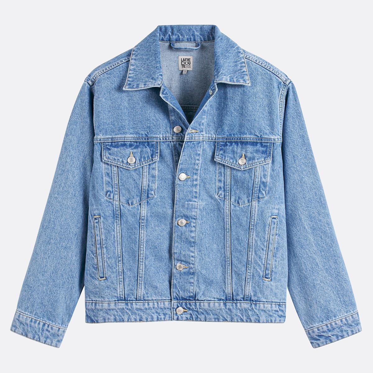La Redoute Collections Giacca oversize in denim con abbottonatura  