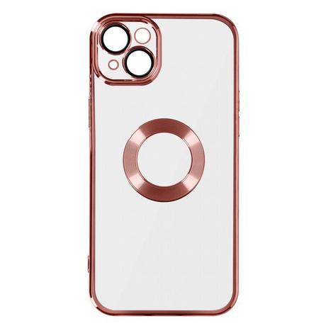 Avizar  Cover iPhone 14 Plus Bordo Rosa 