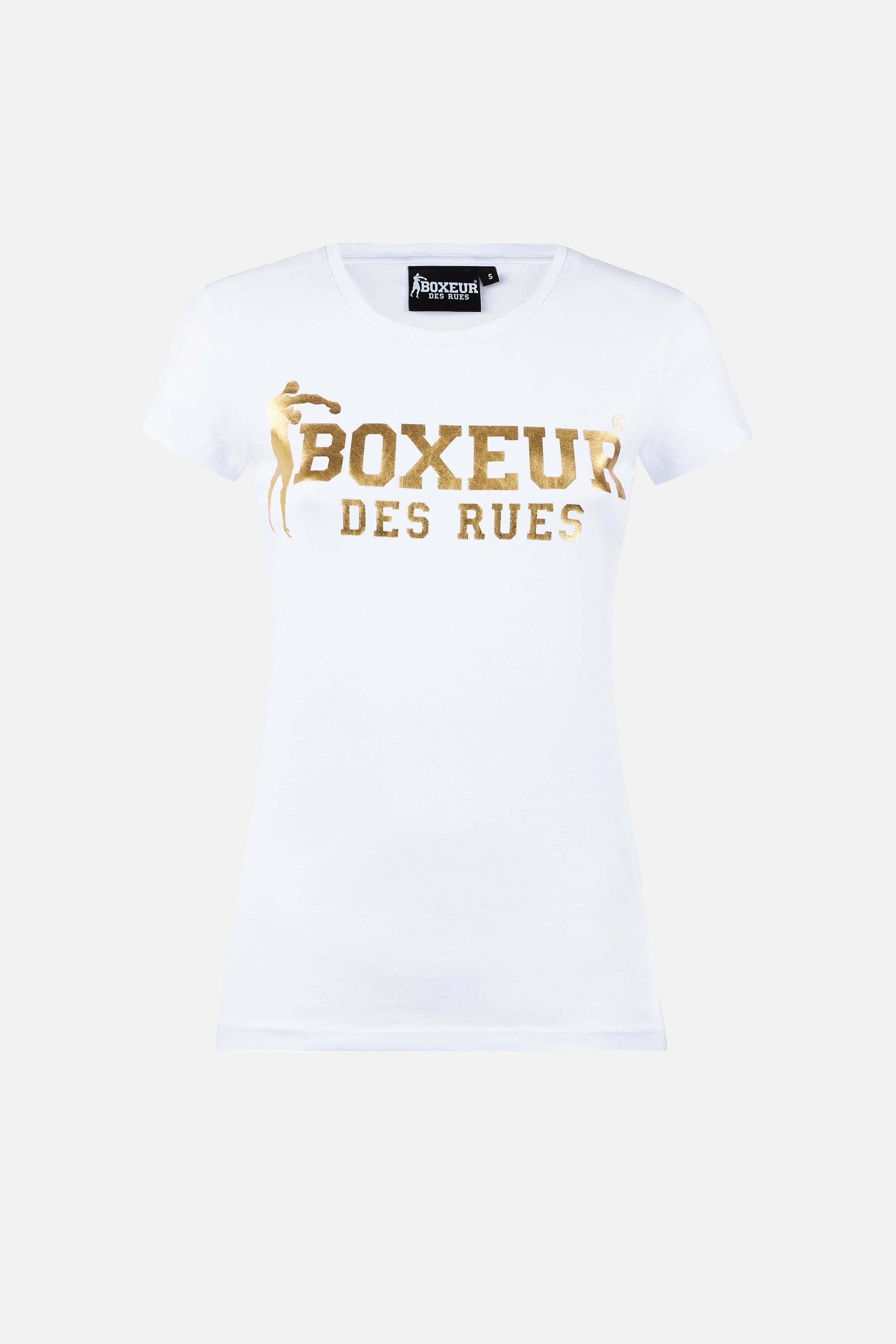 BOXEUR DES RUES  Basic T-Shirt With Front Logo 