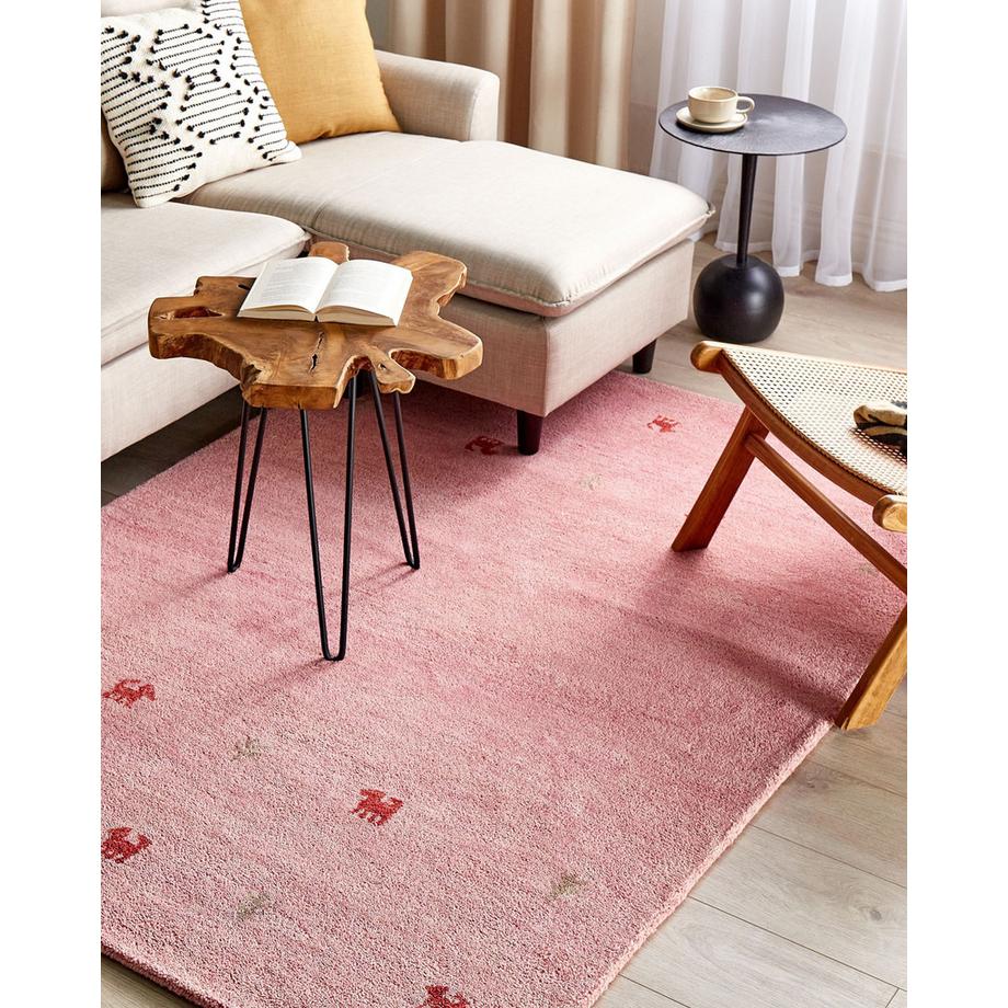 Beliani Tapis en Laine  YULAFI  
