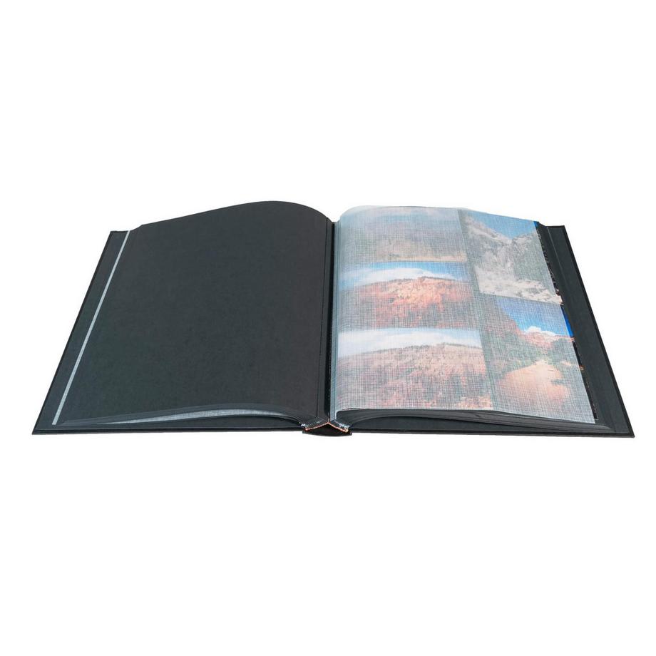 Exacompta Album photo livre 60 pages noires Milano  