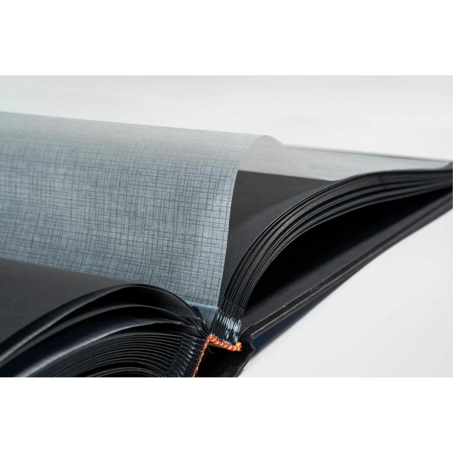 Exacompta Album photo livre 60 pages noires Milano  