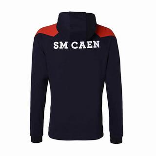 Kappa  veste de survêtement à capuche sm caen arufeod 2023/24 