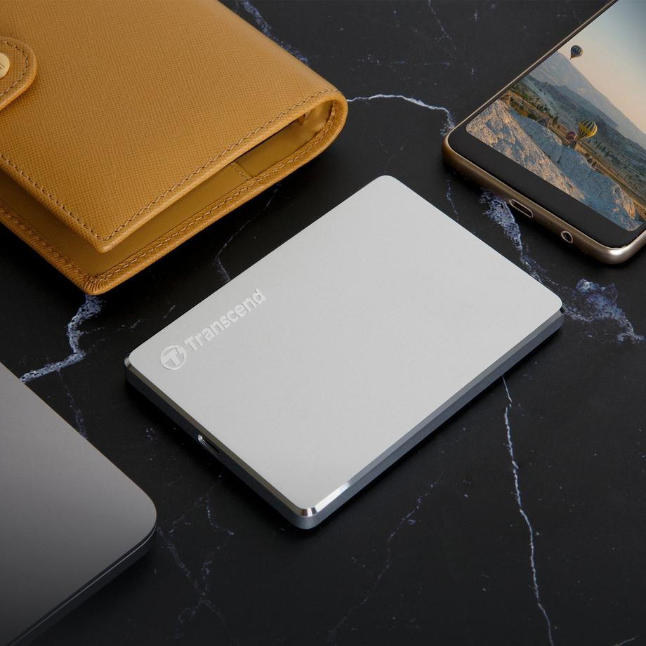 Transcend  Tragbare Festplatte StoreJet 25C3S 2,5 Zoll 2 TB USB-C 