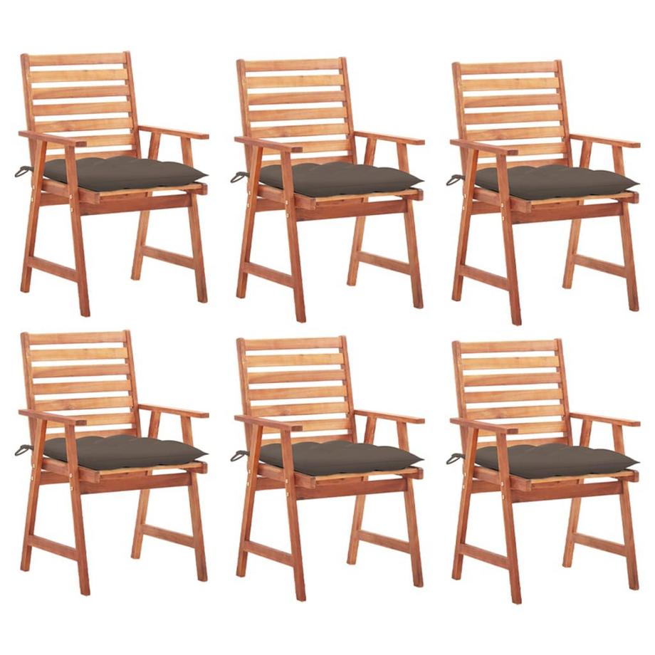Chaise d'extérieur bois d'acacia