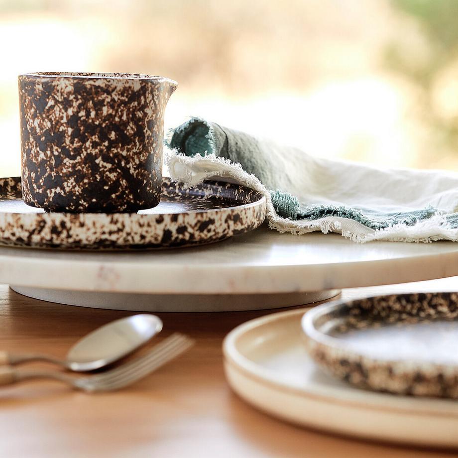 AM.PM  Plateau de service tournant en marbre 