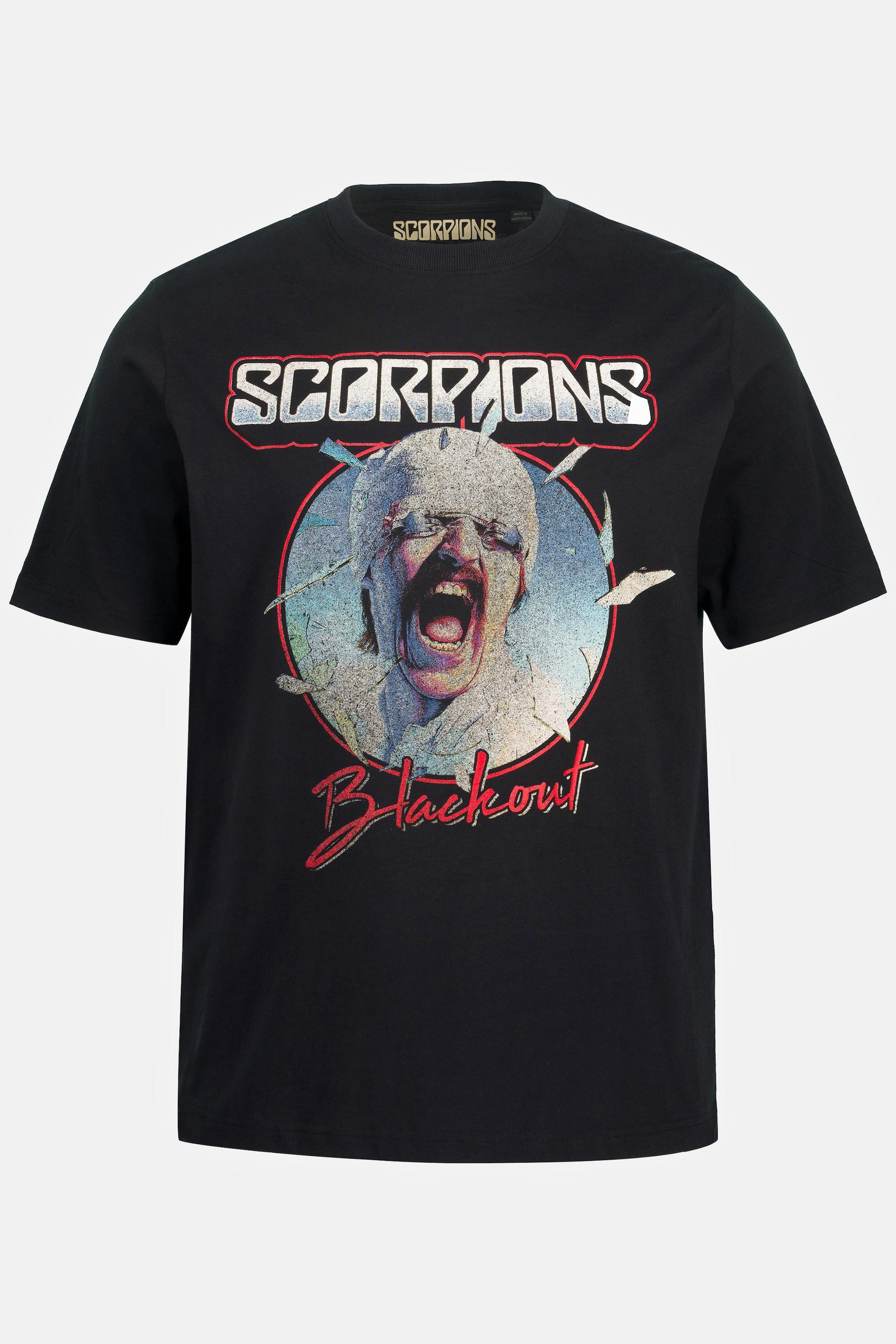 JP1880  T-shirt du groupe Scorpions, manches courtes 