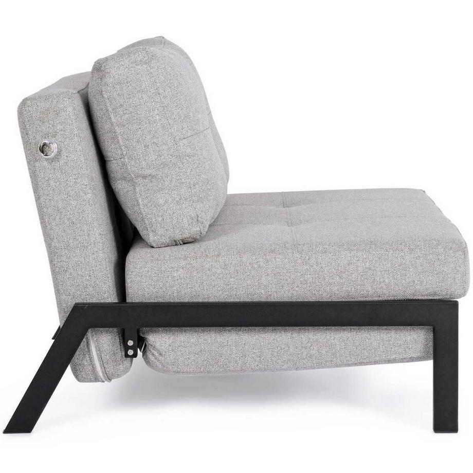 mutoni Canapé-lit Hayden 1 place beige  