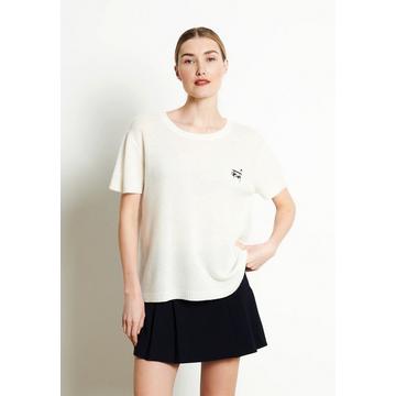 RIA 11 KARMA T shirt girocollo - 100% cashmere