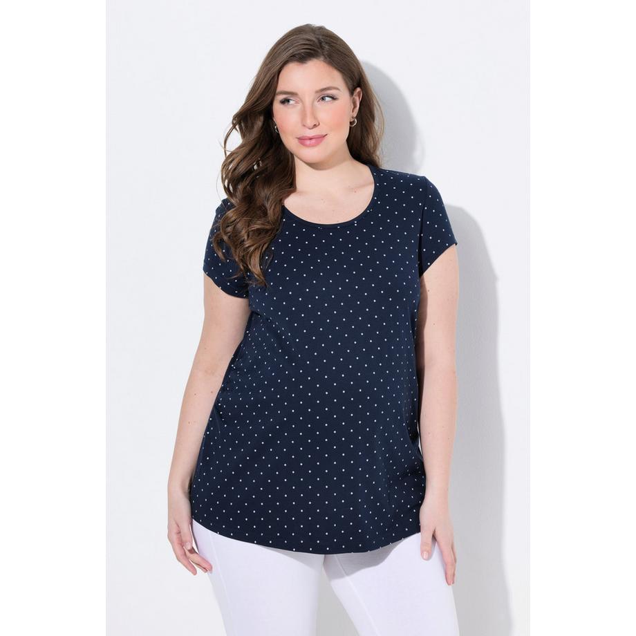 Ulla Popken Bellieva Girocollo Mezze Maniche T-Shirts Confezione da 2  