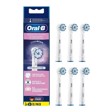 Tête de brosse Oral-B Sensitive Clean 6 pièces