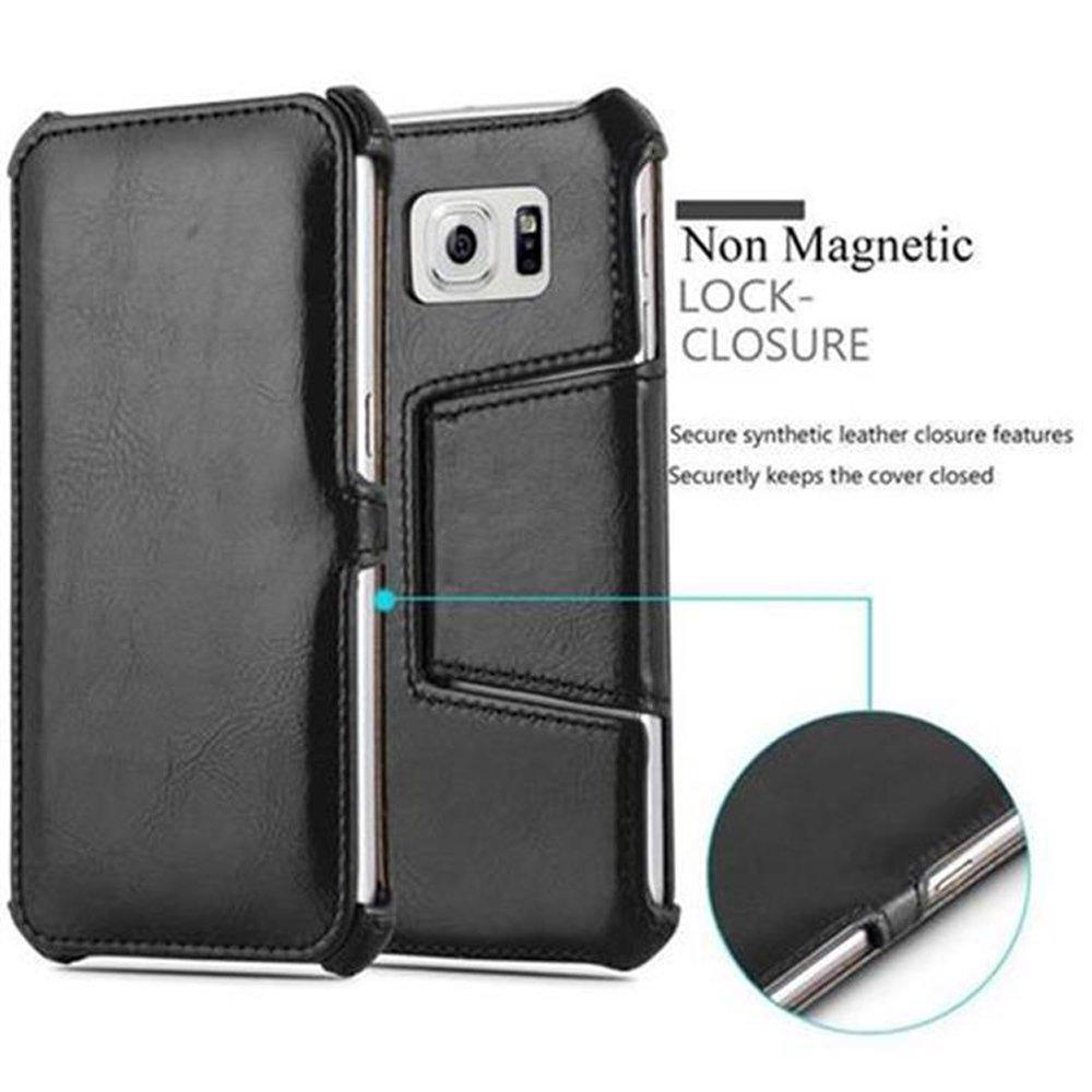 Cadorabo  Housse compatible avec Samsung Galaxy S6 - Coque de protection SANS fermeture magnétique avec fonction de support et support d'angle 