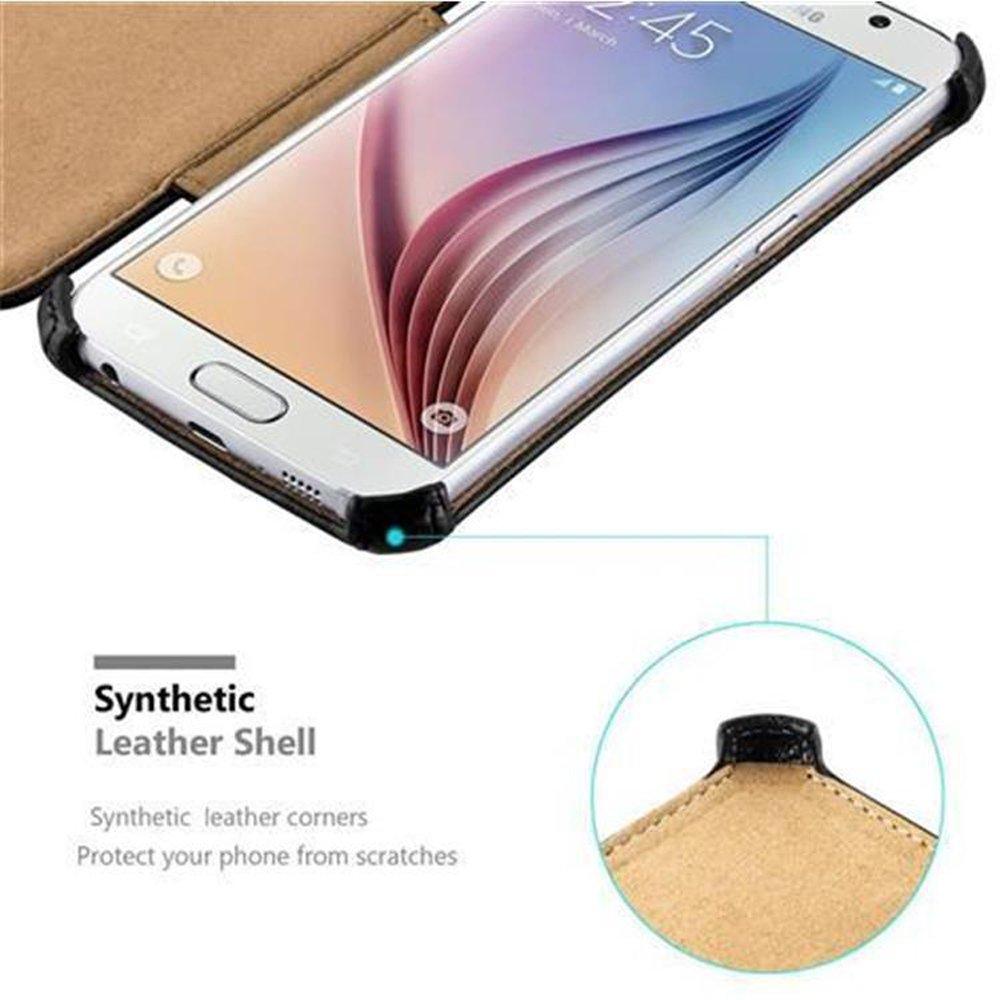 Cadorabo  Housse compatible avec Samsung Galaxy S6 - Coque de protection SANS fermeture magnétique avec fonction de support et support d'angle 