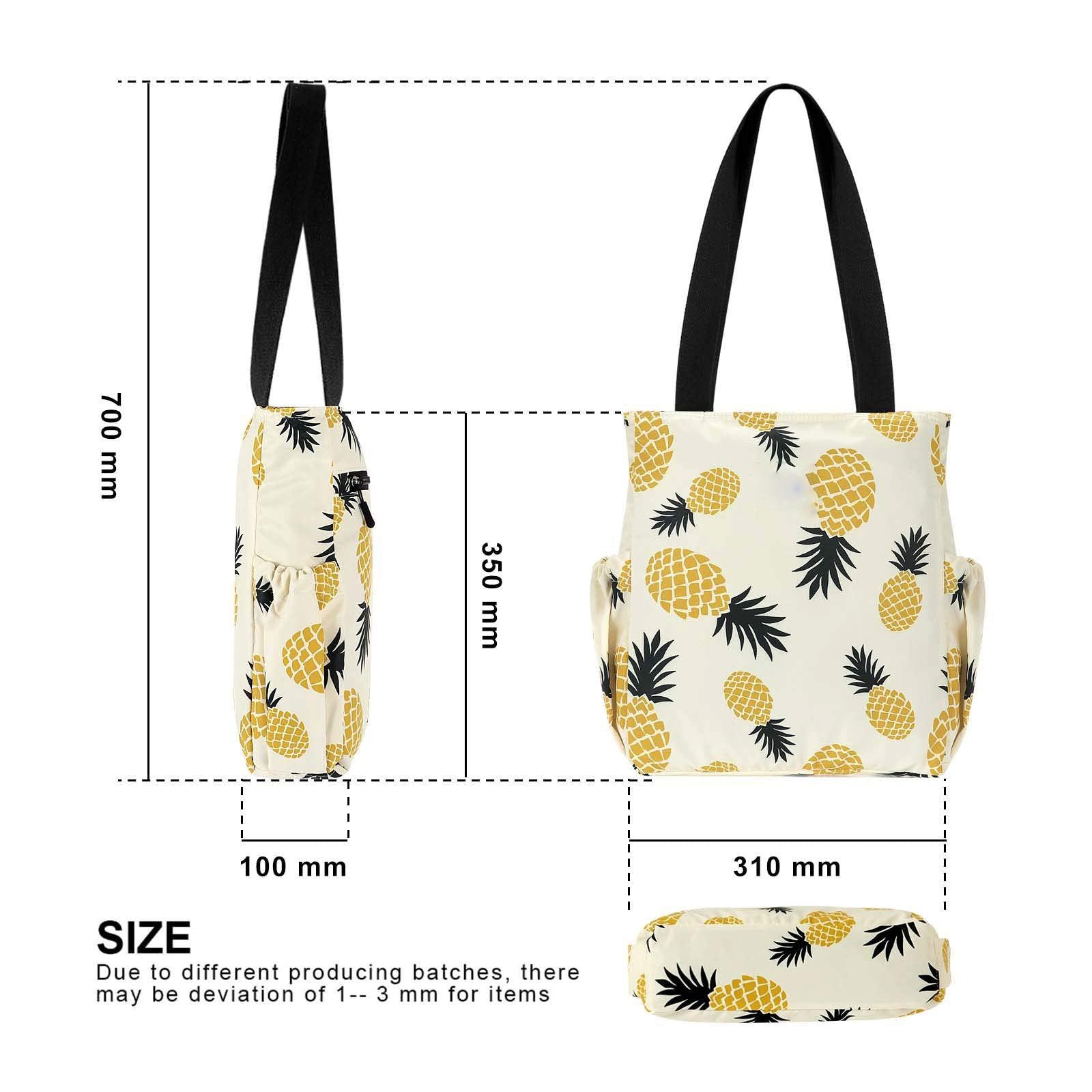 Only-bags.store Mode Reissverschluss Casual Umhängetasche Grosse Einkaufstasche  