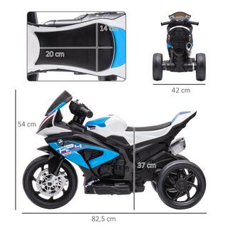 Northio  Motocicletta Elettrica Per Bambini Motocicletta Per Bambini Veicolo Elettrico 6V Triciclo Elettrico Veicolo Per Bambini Con 3 Modalità Musicali Motocicletta Elettrica 2,5 Km/H Da 18 Mesi 