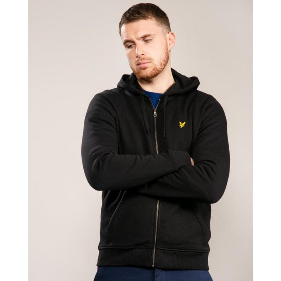LYLE & SCOTT Sweatshirt à Capuche Zippée en Tricot  
