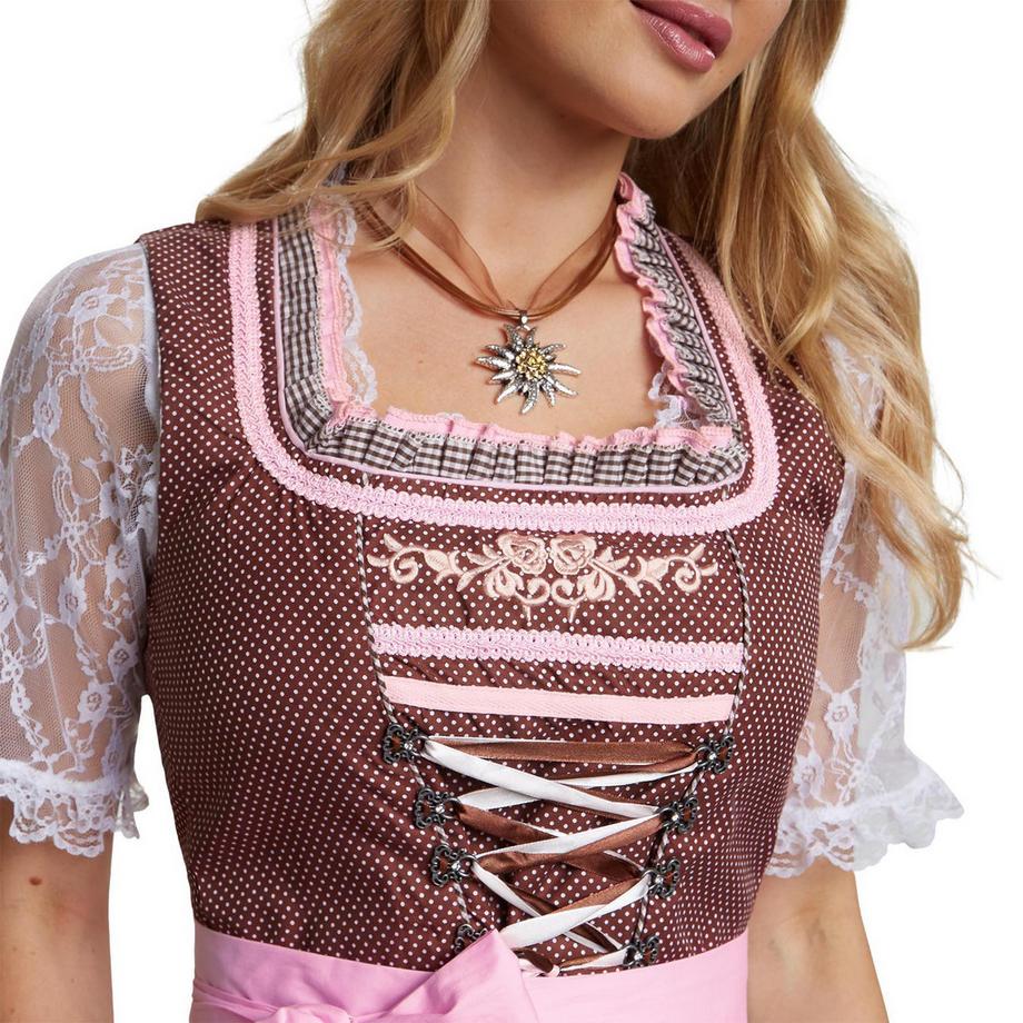 Tectake  Frauenkostüm Mini-Dirndl Altötting Modell 2 