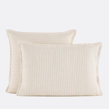 Taie d'oreiller lin lavé