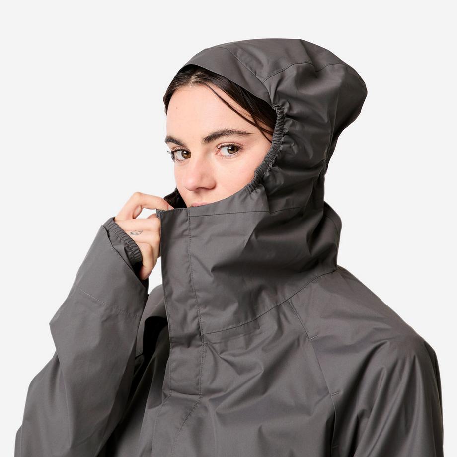BTWIN  Velo-Regenponcho City, Nachtsichtbarkeit 540 