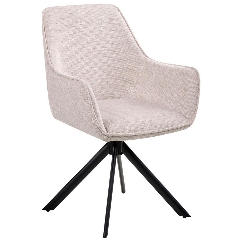 Sedia da pranzo en Lino sintetico Scandinavo MORNAS