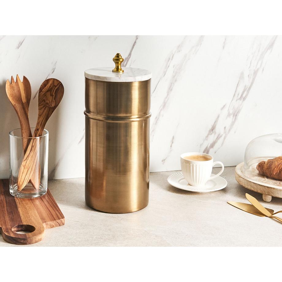 Beliani Recipiente en Ferro Moderno ALMAY  