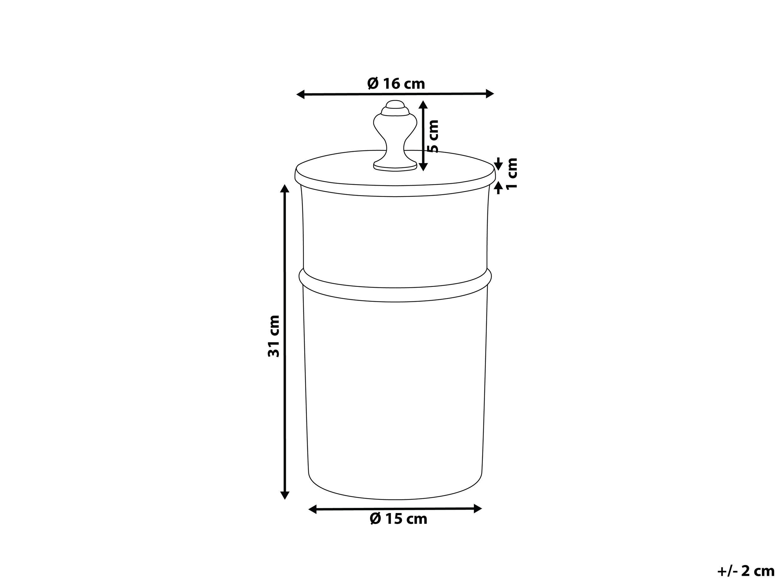 Beliani Conteneur en Métal Moderne ALMAY  