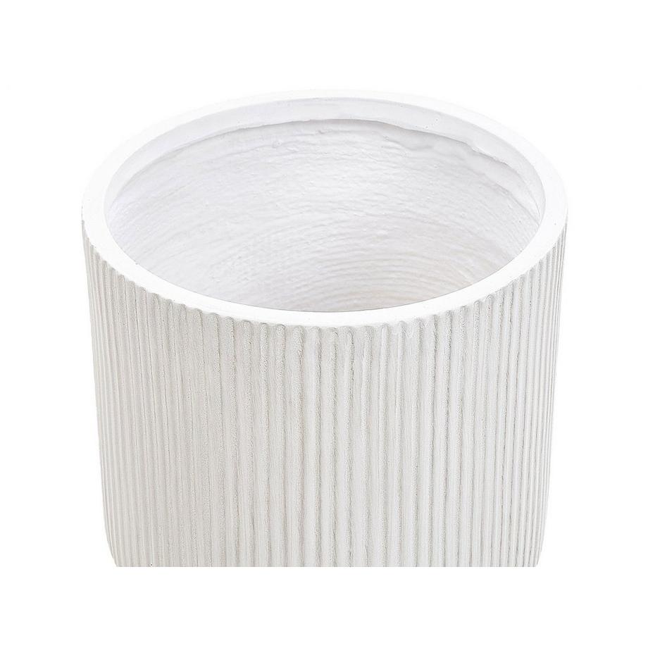 Beliani Vaso per piante en Fibra d'argilla Moderno DARIA  