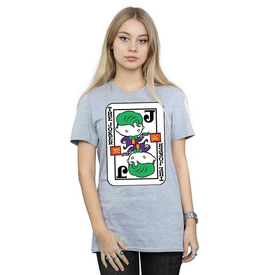 DC COMICS The Joker Carte à Jouer T-Shirt  