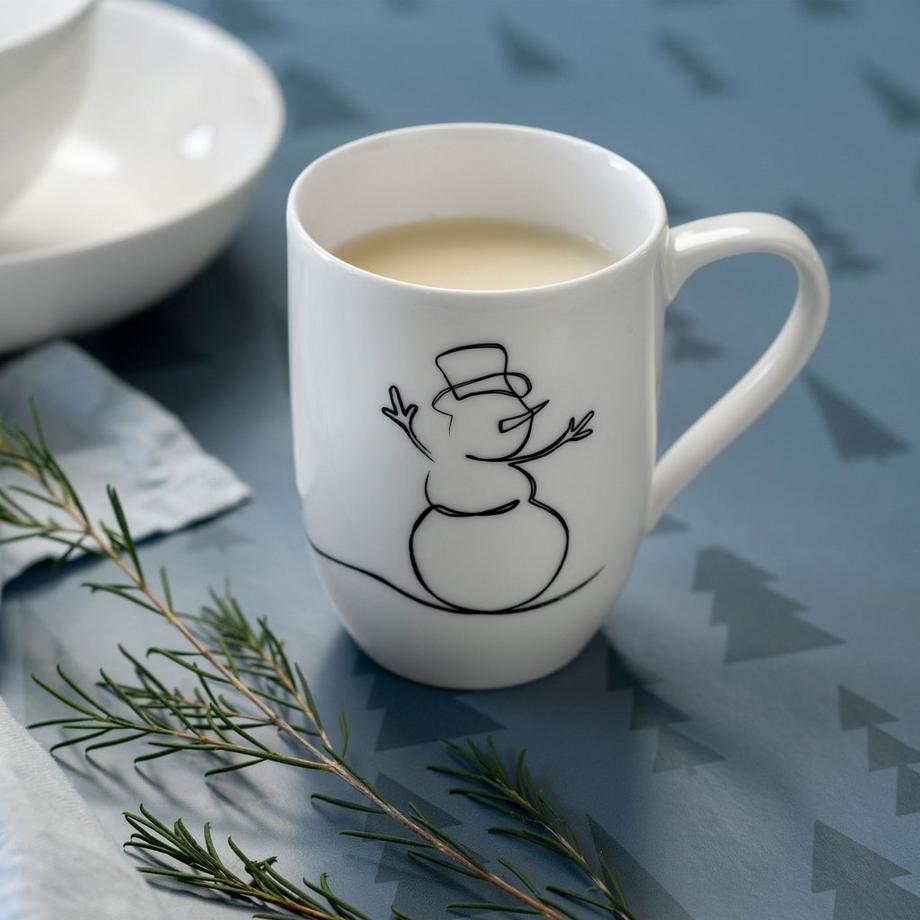 Villeroy&Boch Becher mit Henkel XMAS Statement Lines  