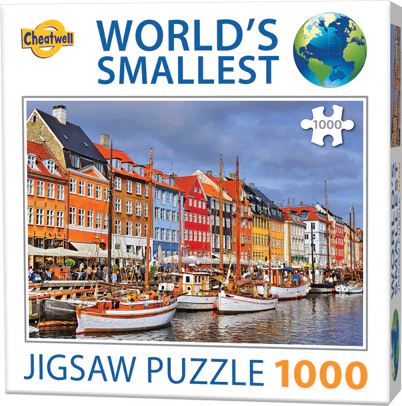 CHEATWELL GAMES  Kopenhagen - Das kleinste 1000-Teile-Puzzle 