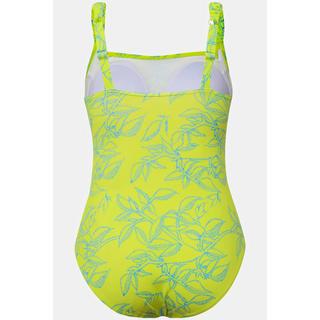 Ulla Popken  Maillot de bain, Belly Control, bonnets souples, matière recyclée 