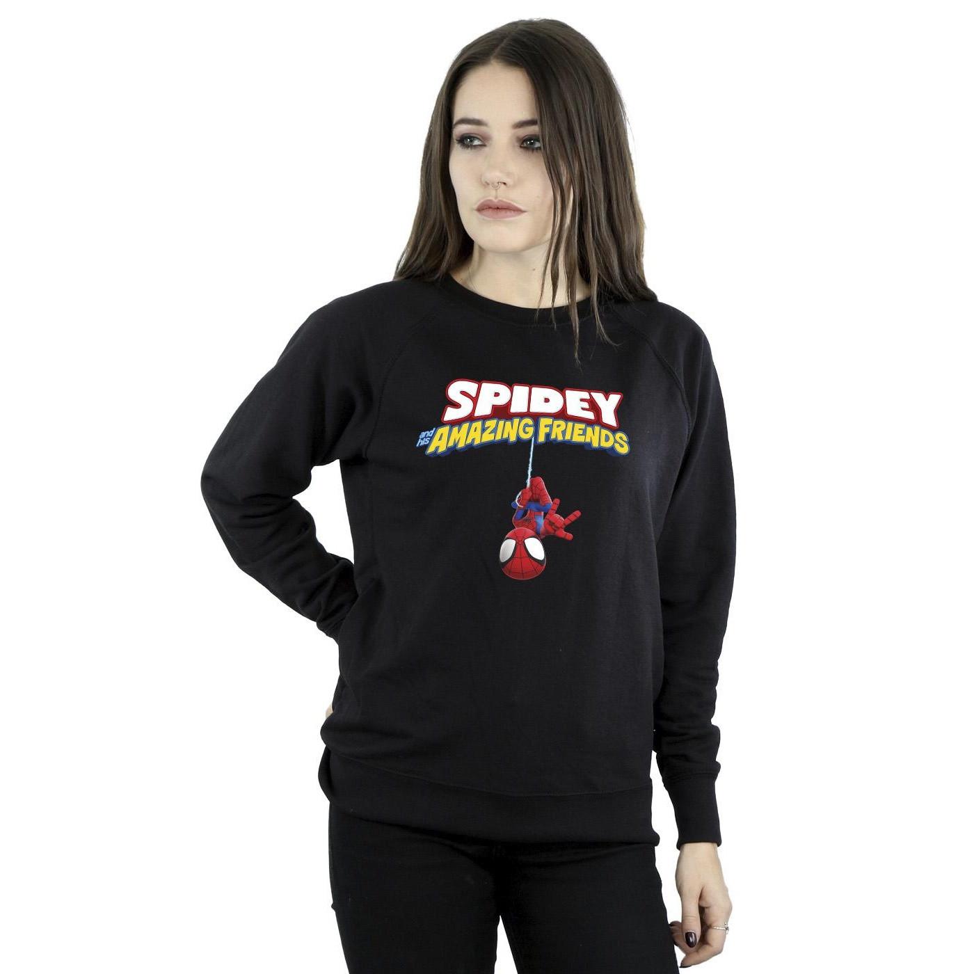 MARVEL  Hanging Upside Down Sweatshirt 