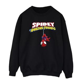 MARVEL  Hanging Upside Down Sweatshirt 