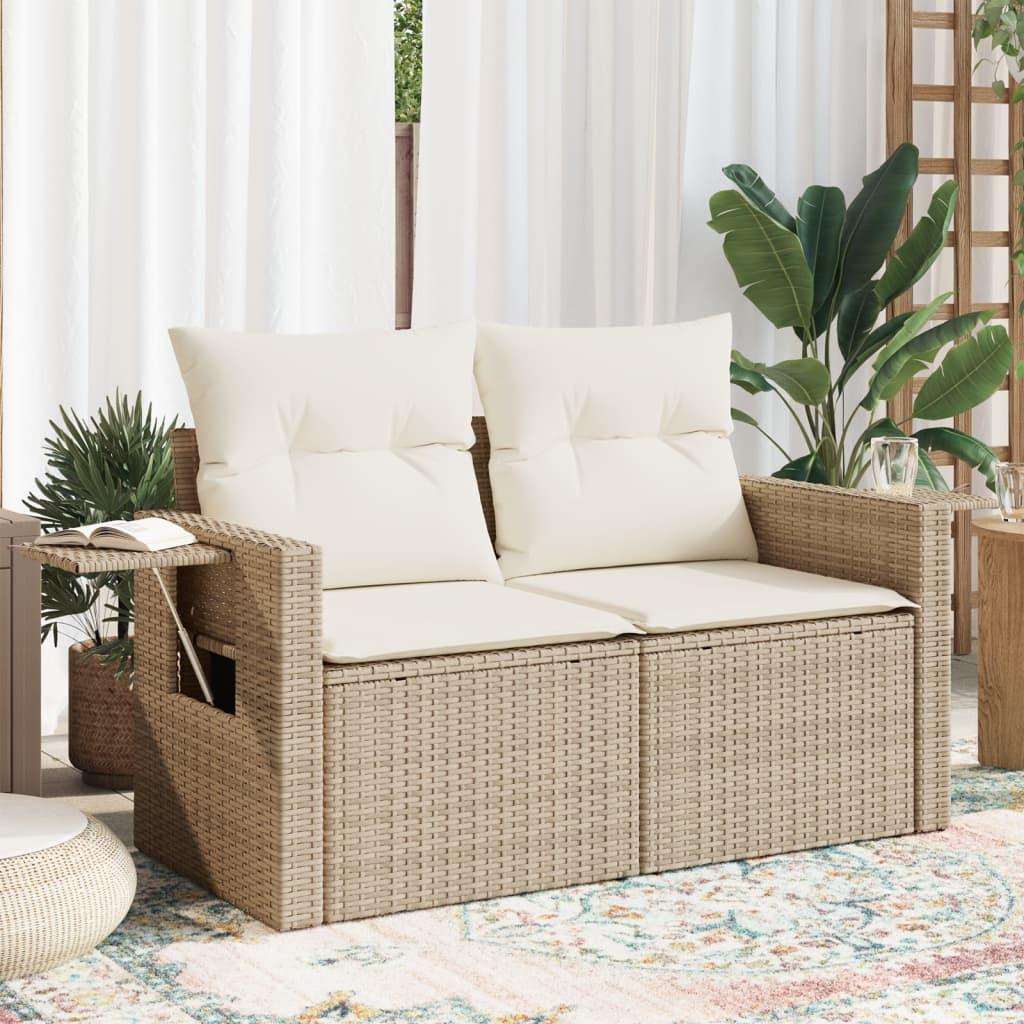 VidaXL Gartensofa poly-rattan  