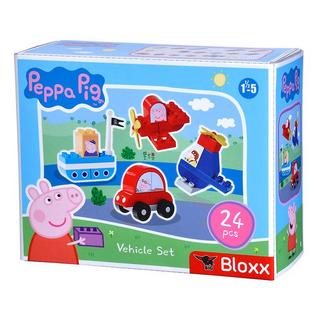 BIG  Bloxx Peppa Pig Fahrzeug Bausteine (24Teile) 